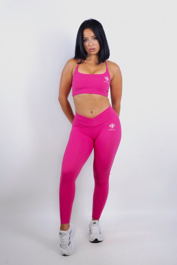 LEGGINS TALLE MEDIO ROSA - Image 4